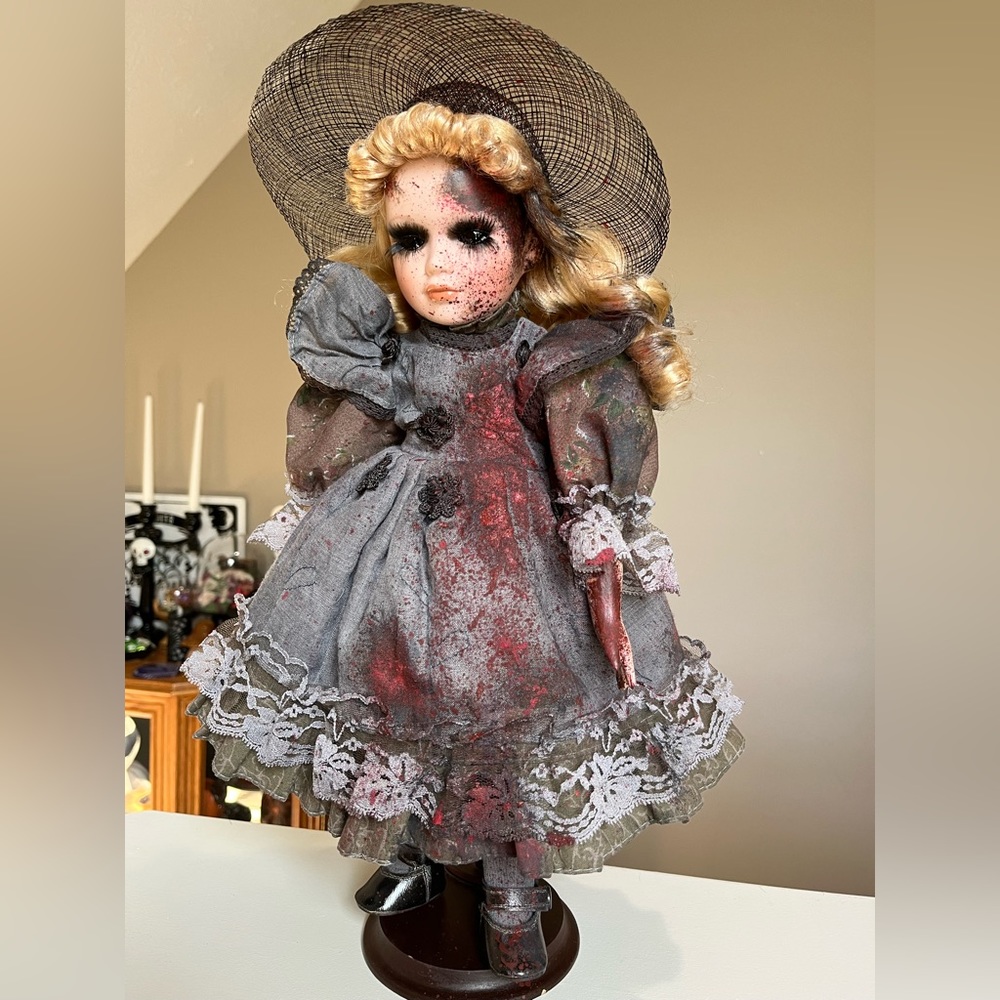 Cute creepy porcelain doll